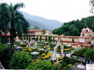 Himalayan hills near Rishikesh river banks